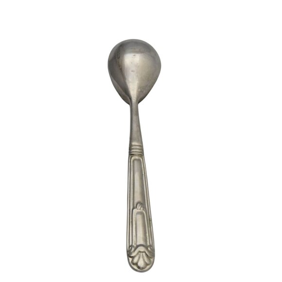 Vintage Silver Plated Ice Cream Scoop Ornate Handle - Picture 4 of 6